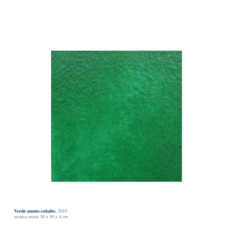 Verde amnio cobalto