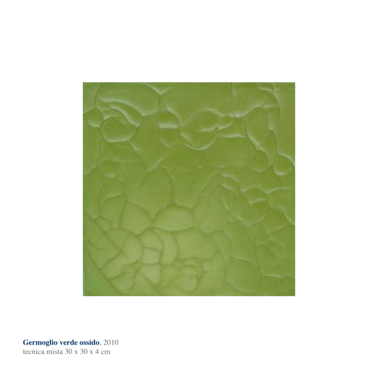 Germoglio verde ossido