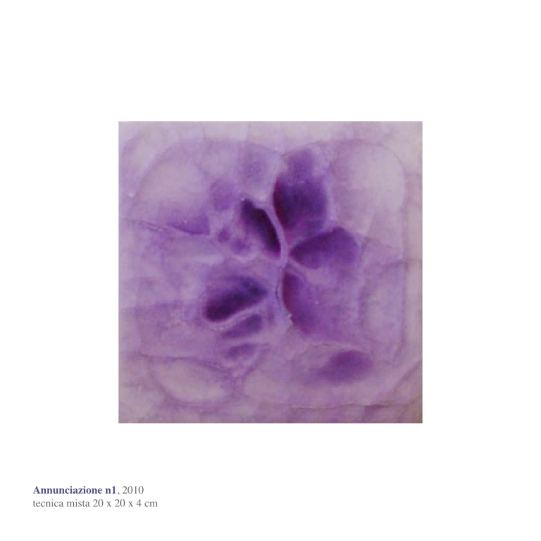 Annunciazione n.1 e n.2
